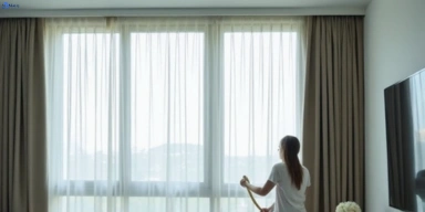 Delicate sheer drape cleaning alphington-vic Matty Curtain Cleaning